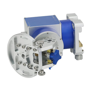 JUWEI-17 Harmonic Equatorial Mount (Blue Silver with Wide Dovetail Groove) + Wired Hand Controller