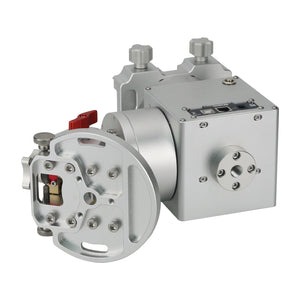 JUWEI-17 Harmonic Equatorial Mount (Silver with Wide Dovetail Groove) + Wired Hand Controller