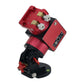 JUWEI-17 Harmonic Equatorial Mount (Red Black with Narrow Dovetail Groove) + Wired Hand Controller