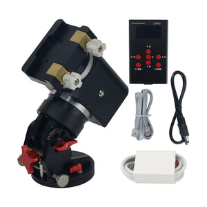 JUWE 14 (Black) Harmonic Equatorial Mount Telescope Equatorial Mount 8KG Payload + Hand Controller