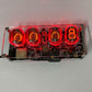 EI427 | QS27 4-Bit Glow Tube Clock Plug-in Type Nixie Tube Clock Base with Mini Speaker and WiFi Function