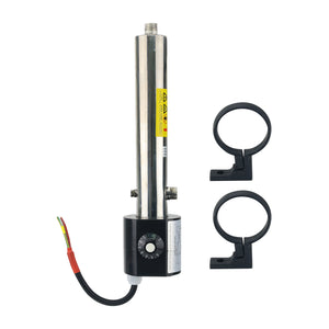 4KW/240V Diesel Generator Heater 304 Stainless Steel Temperature Adjustable Engine Block Heater for 13-25L Engine Displacement