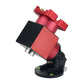 JUWEI-17 Harmonic Equatorial Mount (Red Black with Wide Dovetail Groove) + Wired Hand Controller
