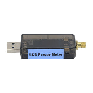 USB RF Power Meter V3.0 100K To 10GHZ -55 To +30dBm Prestored 9 Attenuation Curves 0.96&quot; Color Display