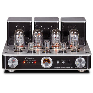 Willsenton R8 KT88 45W+45W Vacuum Tube Integrated Amplifier Push-pull Power Amplifier (Silver)