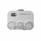 LightMate AirPro 35° Digital Exposure Meter Light Meter (Metal Silver) with 3 Dials for Film Cameras