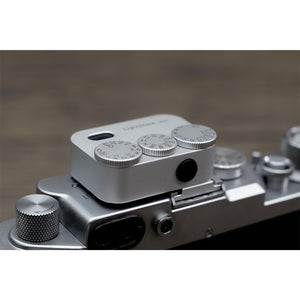 LightMate AirPro 35° Digital Exposure Meter Light Meter (Metal Silver) with 3 Dials for Film Cameras