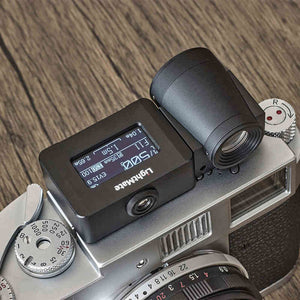 LightMate Area 2S + OV-X1 Black 17° Digital Exposure Meter Light Meter &amp; Viewfinder for Zone System