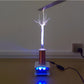 YSKJ-36 Golden Version Double Class E Tesla Coil with 10cm Thin Arc Support Music Bluetooth Playback
