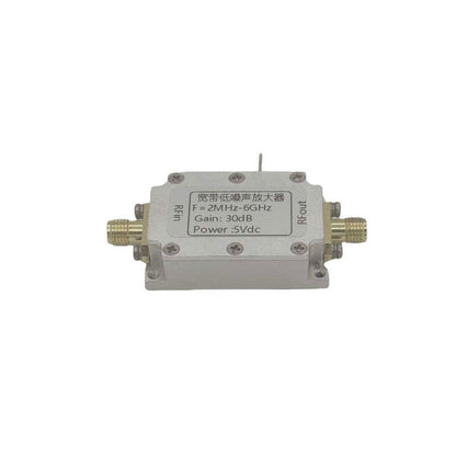 2M-6GHz Low Noise Amplifier LNA Amplifier with 30DB Gain &amp; High Flatness (without Type-C 5V Port)