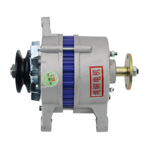 1200W 12V Permanent Magnet Generator Pure Copper Motor with Two Belt Pulleys for Charging Lighting