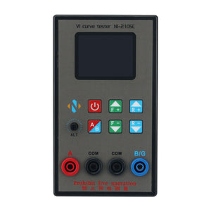 NI-210SC Portable Dual Channel VI Curve Tester 18 Levels Frequencies Adjustable with 2.0-inch TFT Screen