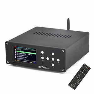 Black DV20C-BT DAC Audio Decoder Digital Turntable USB Flash Drive DSD Lossless Music Player Bluetooth5.3 ES9038 Decoding