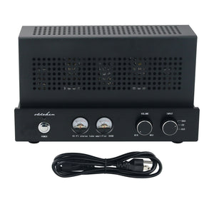 Oldchen HI-FI Stereo Tube Amplifier 300B 9Wx2 Single Ended Class A Amplifier Standard Version Black