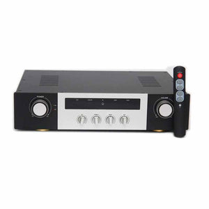 E600 HiFi Balanced Class A Electronic Tube Preamplifier Bluetooth5.1 Treble/Bass Adjustment with Remote Control 110V/220V