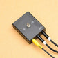 High Quality Lossless 3.5MM 2-IN 1-OUT/1-IN 2-OUT Audio Converter Headphone Speaker Switch with Two 3.5MM Audio Cables