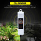 AQM-419 Indoor Carbon Dioxide Controller 0-5000PPM 2-Channel NDIR CO2 Automatic Detection Sensor with Human/Plant Modes