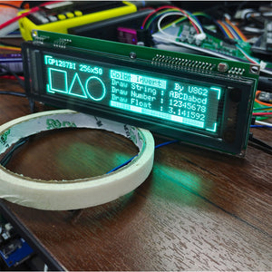GP1247 253x63 VFD Display Module Dot Matrix Display VFD Matrix Display Module Removed from Car Radio