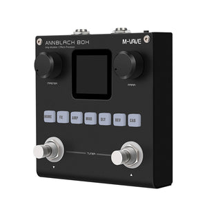 M-VAVE ANNBLACK BOX Amp Modeler Effects Processor w/ 1.54&quot; Color Screen for Guitar Bass &amp; Recording