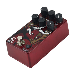 Eras Five High Gain Distortion 5-Mode Electric Guitar Effects Pedal with Blend Knob (LYR Logo)