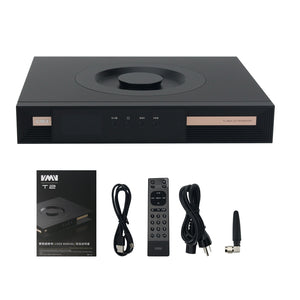 SMSL T2 MQA CD Player HD Digital DSD Audio Decoder Fast Response Servo System DAC Support Clock Input/Output