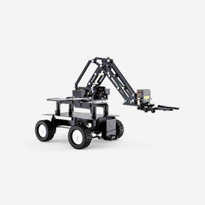 2-Mode Smart Car Kit (Differential + Ackerman Modes) + 3DOF Robot Arm + 51 System Board + Controller