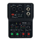 TEYUN Q-12 Professional Computer Recording Sound Card 16Bit 48KHz Audio Interface USB Drive-Free