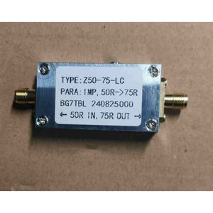 50ohms to 70ohms Impedance Converter High Quality RF Accessory with SMA Connector for 10M Sine Wave