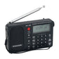 QODOSEN DX-286 Portable Multi-band Radio AM/FM/LW/SW Ultra-high Sensitivity Full Band Radio TEF6686 Chip