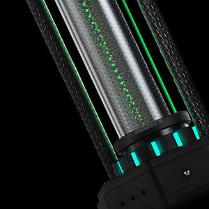 2PCS LED Retro Music Rhythm Light RGB Lamp Beads Tritium Tower Atmosphere Lamp Type-C Charging