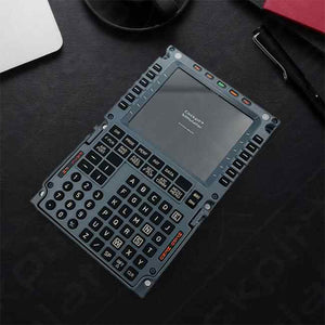 Simplayer FO First Officer Joystick + Original A320 MCDU Flight Simulator Kit for Cockpit Simulator