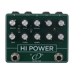HI POWER Guitar Effects Pedal Rock Overdrive Distortion Effects Pedal Pink Floyd Timbre Replica Version