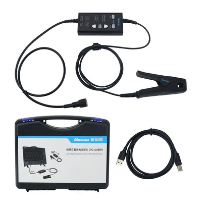Micsig CP2100A 800KHz 10A/100A AC DC Current Probe USB Powered for Oscilloscopes with BNC Interface