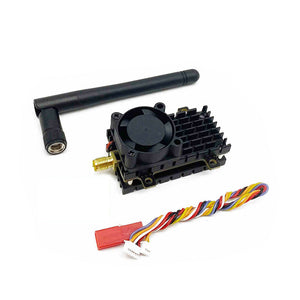 2W 5.8G FPV Video Transmitter Module Drone VTX Transmitter with Antenna and Cables (without Camera)