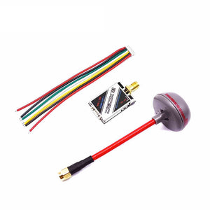 100/200/400/1000mW VTX Transmitter 1W 7-24V 48CH FPV Video Transmitter + Antenna for Fat Shark