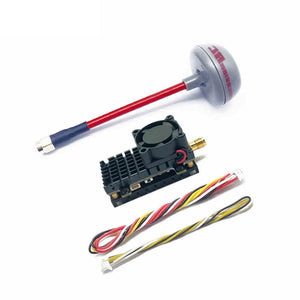 2W 5.8GHz 48CH FPV VTX Video Transmitter w/ 0mW/200mW/500mW/1000mW/2000mW + Antenna for Fat Shark