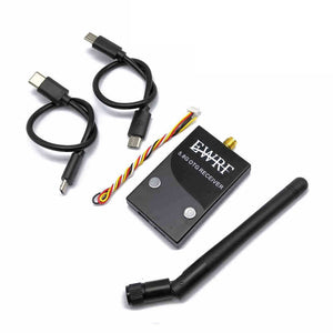 EWRF 48CH OTG Receiver 5.8G OTG Receiver with One Linear Antenna Suitable for Android and Windows