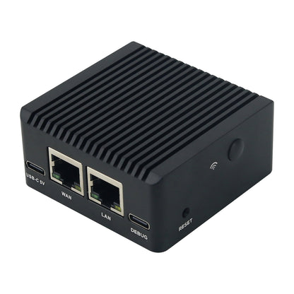 NanoPi R2S Plus Combo Mini Router w/ IoT Development Board + Metal Case RK3328 1GB RAM + 32GB eMMC