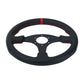 Simplayer Steering Wheel Kit with 13&quot; Steering Wheel Rim + Quick Release + QUFEI H1-K Sim Racing Hub
