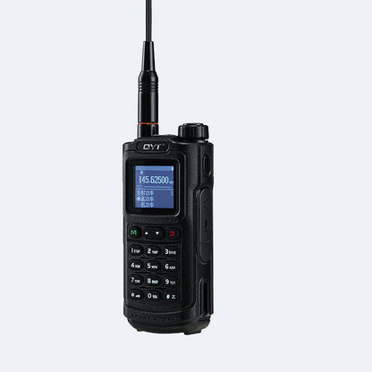 QYT KT-9R High Power Walkie Talkie Automatic Frequency Matching Type-C Handheld Radio AM Receiving with Programming Cable