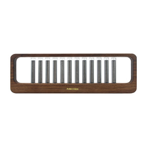 RGB LED Audio Spectrum Light Music Atmosphere Light Adjustable Brightness 12 Pseudo Glow Tubes Type-C Charging DC5V