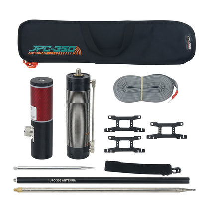 JPC-350 Portable Shortwave Antenna Outdoor High Performance Vertical Polarized GP SW Antenna SSB-100W