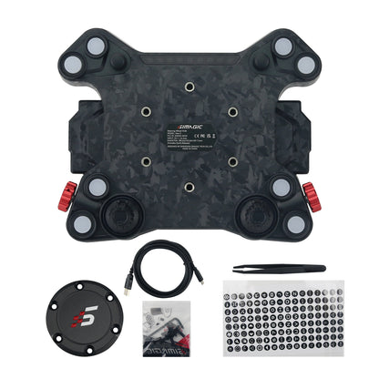 Simagic Neo X Hub Racing Steering Wheel Hub (without Paddles) Supports 2.4G Wifi for Racing Wheels