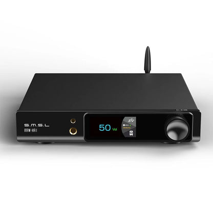 SMSL RAW-HA1 Bluetooth5.1 Audio Decoder CS43131 DAC Digital High Power 165Wx2 Power Amplifier with Remote Control
