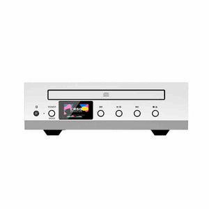 SHANLING Silvery CR60 CD Player with 1.14-inch Color Screen Support Digital Transport and Ripping for PC/USB Drivers