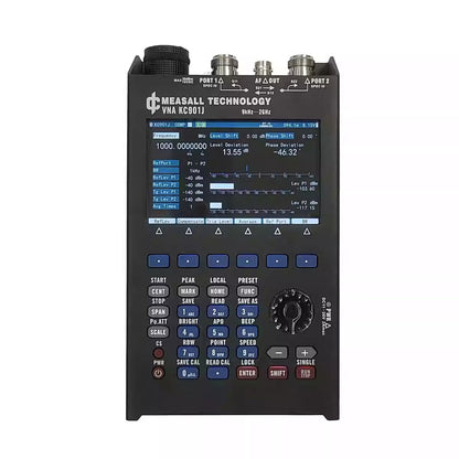 MEASALL KC901J 2GHz VNA Analyzer Handheld Antenna Analyzer Spectrum Signal Source with Two Ports