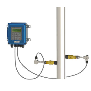 TUF-2000B Wall-mounted Ultrasonic Liquid Flow Meter with Insertion-type TC-1 Transducer DN50-6000 Caliber