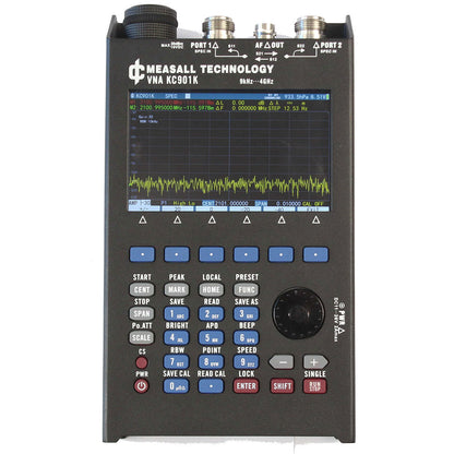 MEASALL KC901K 4GHz VNA Vector Network Analyzer Spectrum RF Multimeter with Two Ports for SWR Test