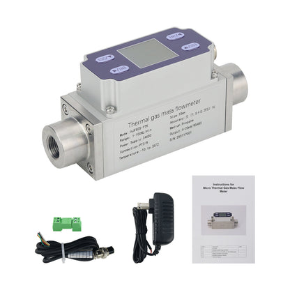 0-100L/min Propane Gas Meter Propane Flow Meter MEMS Thermal Gas Flow Meter with RS485 Output