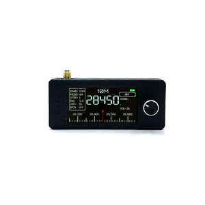 Pocket-sized 0.5-108MHz SI4732 Radio RF Receiver Loop Antenna with 1.9-inch IPS HD Color Screen Support LSB USB AM FM Modes